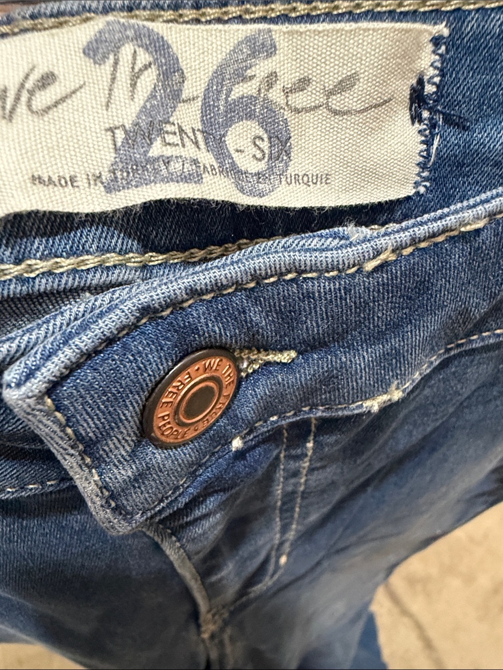 Free People We The Free Just Float On Flare Jeans High-Rise Wide Flare Jeans - Picture 7 of 9